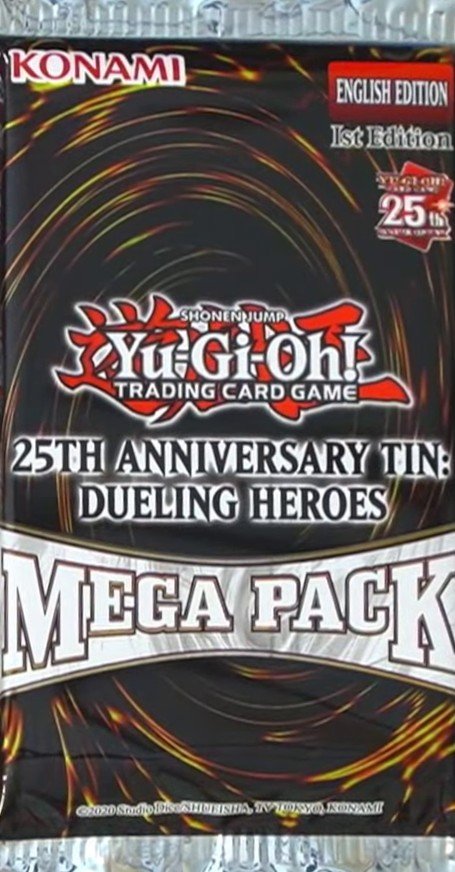 25th Anniversary Tin: Dueling Heroes Mega Pack logo